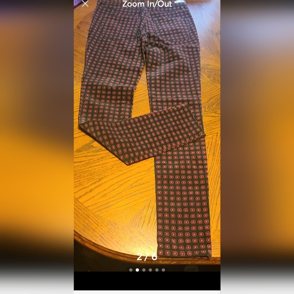 Pilcro  skinny pants Cute print - Picture 4 of 6